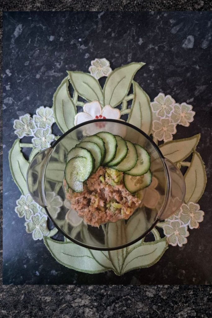 Healthy Avocado Bowl with Cucuvber