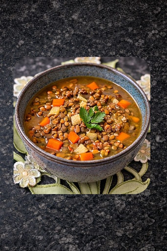 Healthy Lentil Vegetable Soup