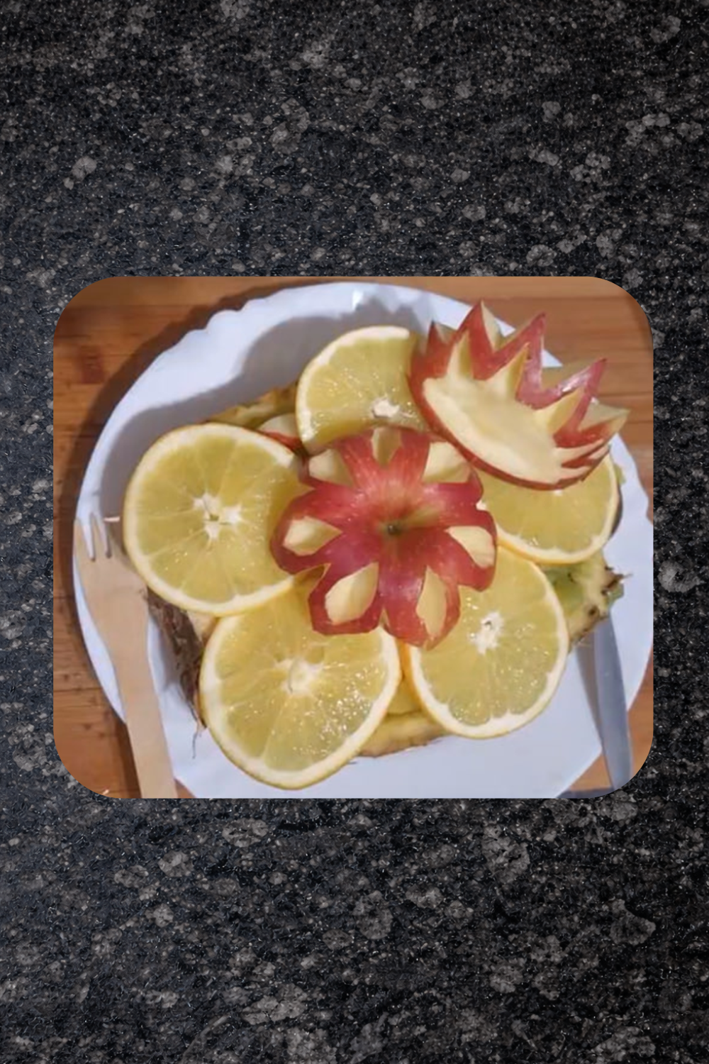 Pinapple Boat with Fruit