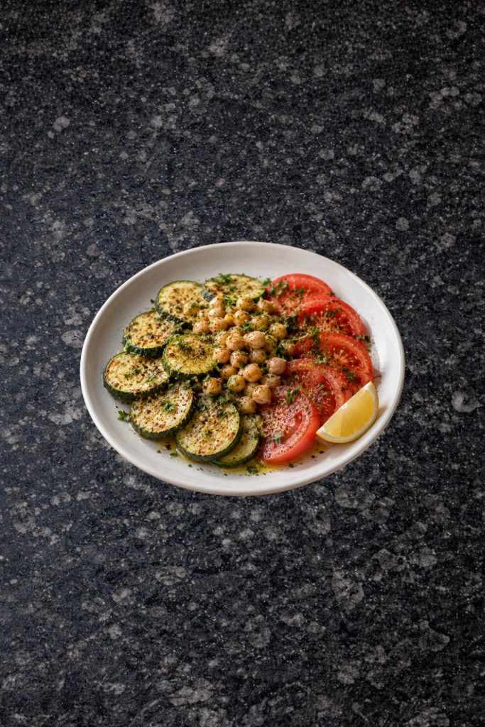 Zucchini & Salad